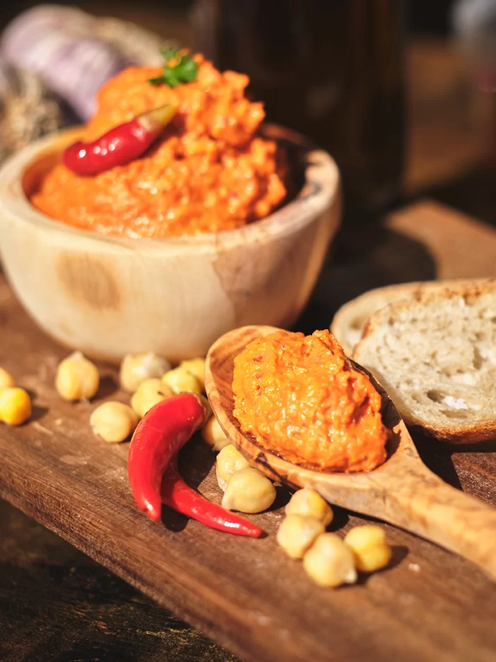 Houmous pimenté gap